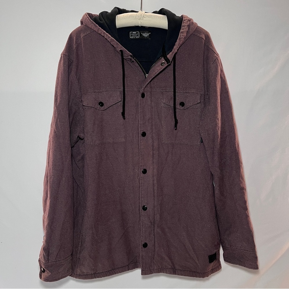 Vintage Nike Jacket - Reddish Brown (Maroon)- Size Large